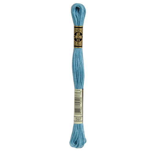 DMC Mouliné splijtzijde borduurgaren 6 draads 8 meter - Kleur 597
