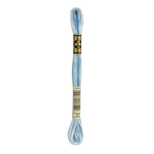 DMC Mouliné splijtzijde borduurgaren 6 draads 8 meter - Kleur 67