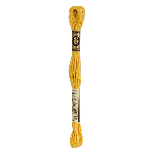 DMC Mouliné splijtzijde borduurgaren 6 draads 8 meter - Kleur 728