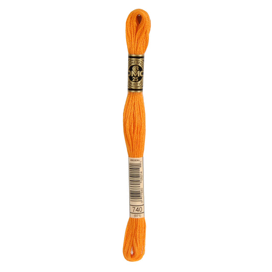 DMC Mouliné splijtzijde borduurgaren 6 draads 8 meter - Kleur 740