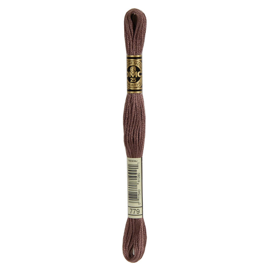 DMC Mouliné splijtzijde borduurgaren 6 draads 8 meter - Kleur 779