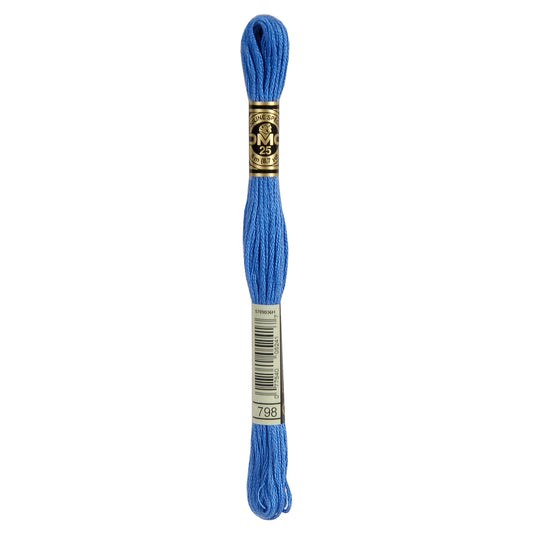 DMC Mouliné splijtzijde borduurgaren 6 draads 8 meter - Kleur 798