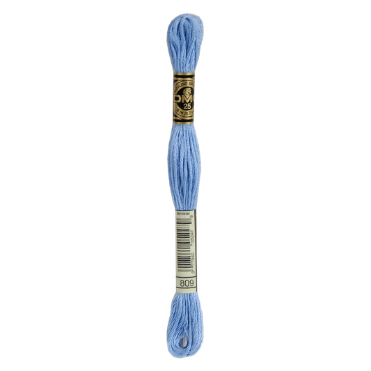 DMC Mouliné splijtzijde borduurgaren 6 draads 8 meter - Kleur 809