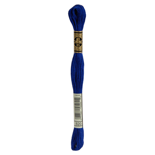DMC Mouliné splijtzijde borduurgaren 6 draads 8 meter - Kleur 820