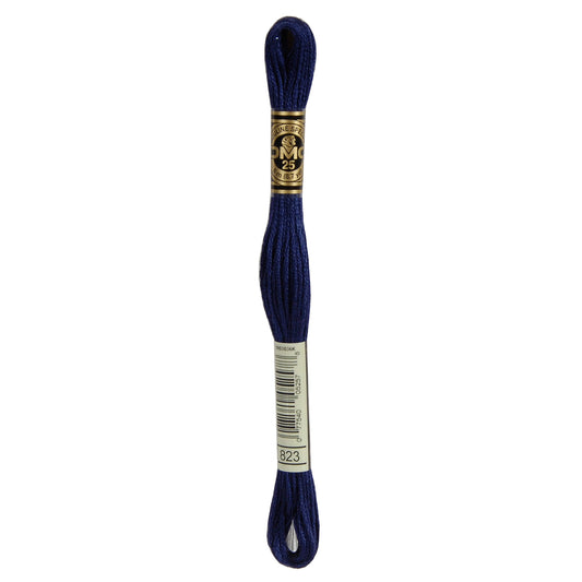 DMC Mouliné splijtzijde borduurgaren 6 draads 8 meter - Kleur 823