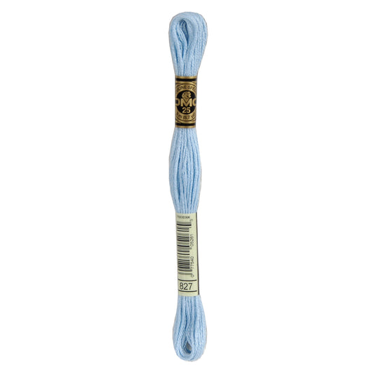 DMC Mouliné splijtzijde borduurgaren 6 draads 8 meter - Kleur 827