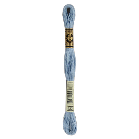 DMC Mouliné splijtzijde borduurgaren 6 draads 8 meter - Kleur 932