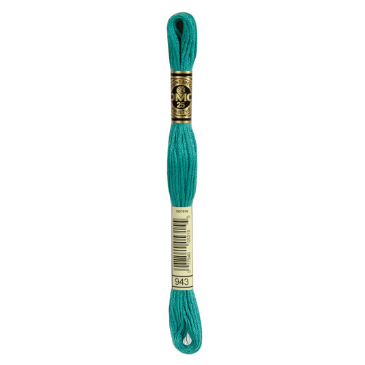 DMC Mouliné splijtzijde borduurgaren 6 draads 8 meter - Kleur 943