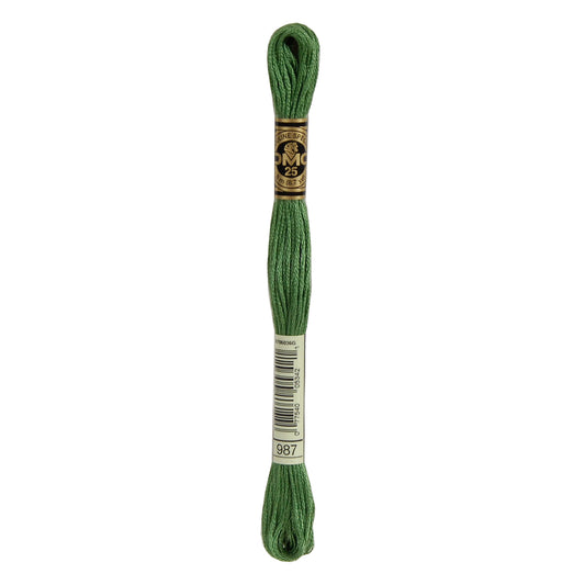 DMC Mouliné splijtzijde borduurgaren 6 draads 8 meter - Kleur 987