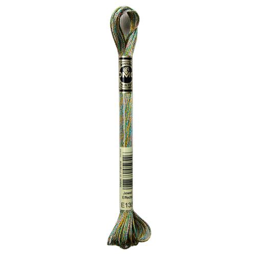 DMC Mouliné metalisse 6 draads 8 meter - Kleur E135