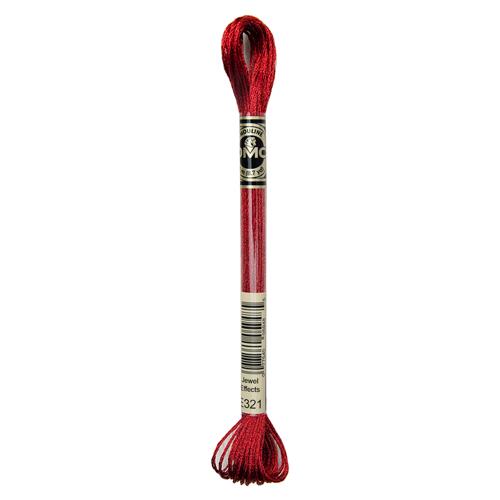 DMC Mouliné metalisse 6 draads 8 meter - Kleur E321