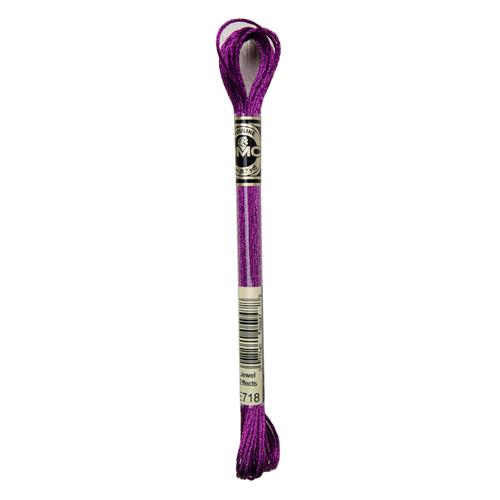 DMC Mouliné metalisse 6 draads 8 meter - Kleur E718
