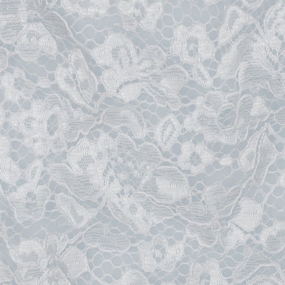 LACE TWO-SIDE SCALLOP - WHITE