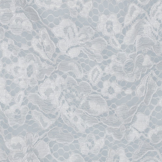 LACE TWO-SIDE SCALLOP - WHITE