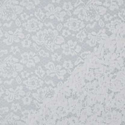 LACE TWO-SIDE SCALLOP - WHITE