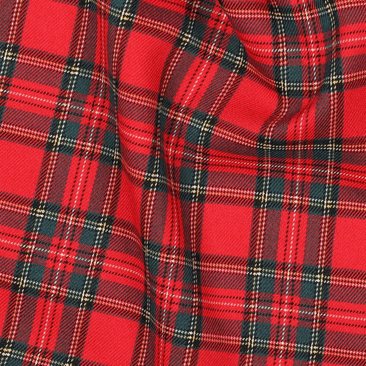 SCOTTISH CHECK RED