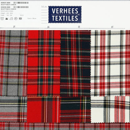 SCOTTISH CHECK RED