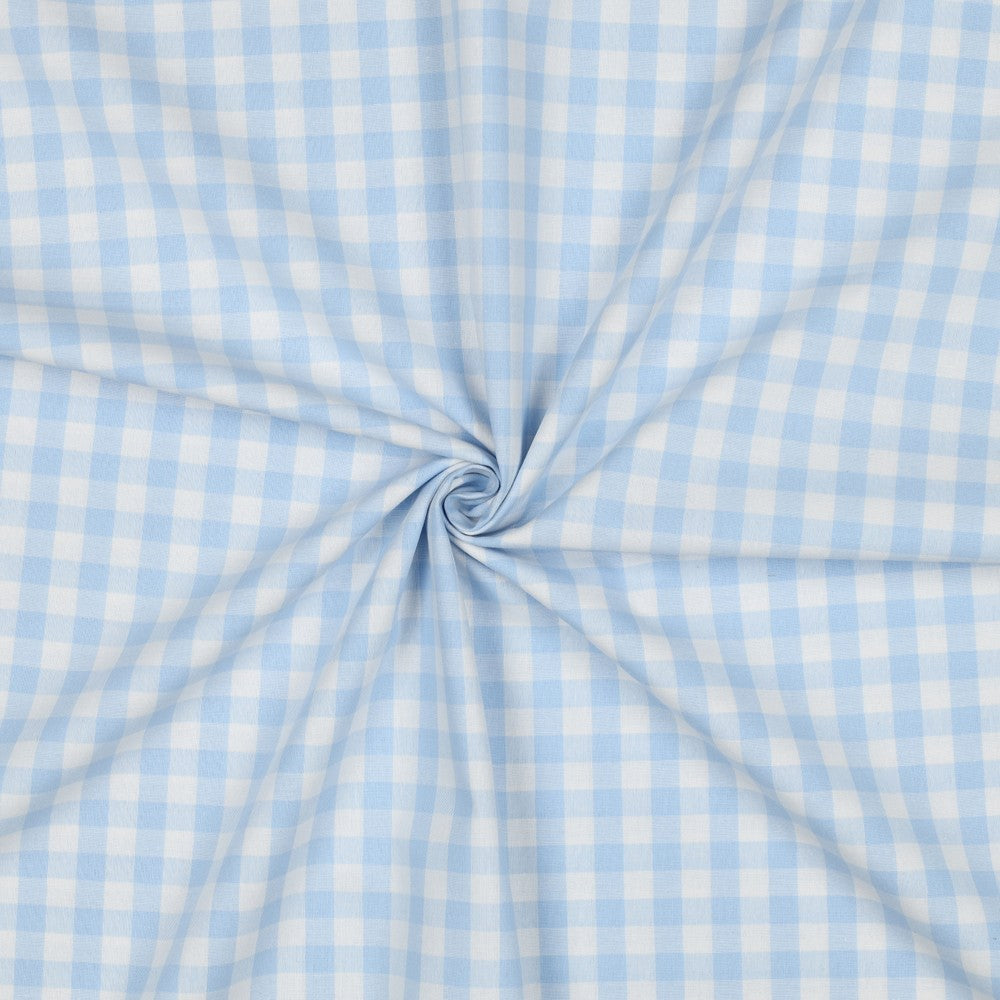 CHECKS - LIGHT BLUE