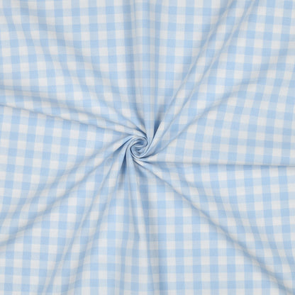 CHECKS - LIGHT BLUE