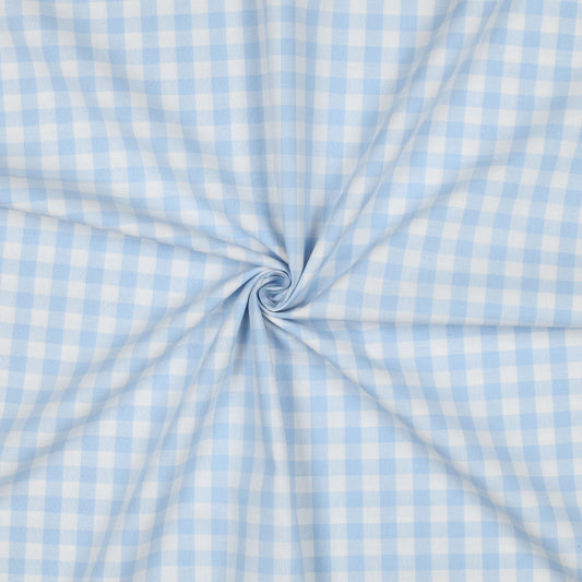 CHECKS - LIGHT BLUE