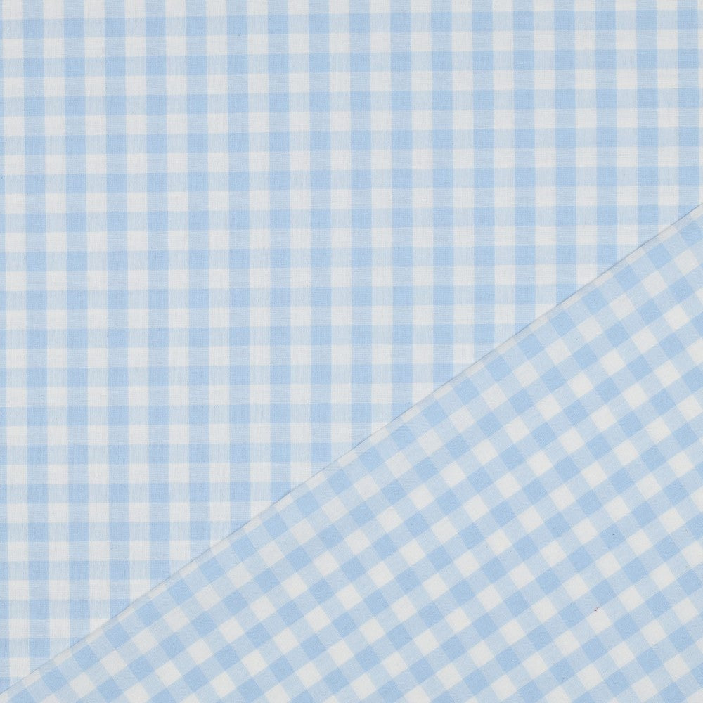 CHECKS - LIGHT BLUE