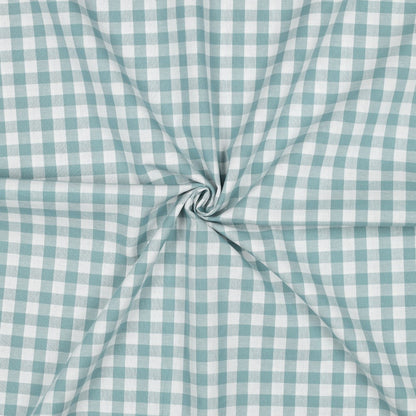 CHECKS - TEAL