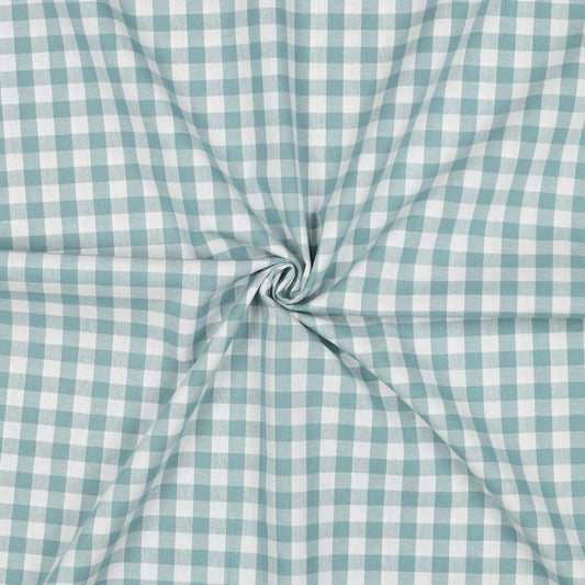 CHECKS - TEAL