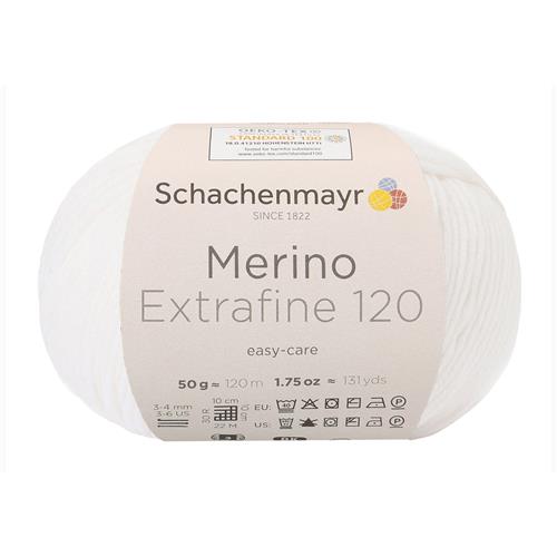 Schachenmayr Merino Extrafine brei- en haakgaren 120 meter / 50 gram - Kleur 101