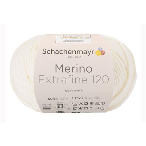 Schachenmayr Merino Extrafine brei- en haakgaren 120 meter / 50 gram - Kleur 102