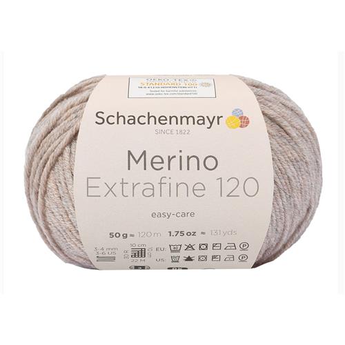 Schachenmayr Merino Extrafine brei- en haakgaren 120 meter / 50 gram - Kleur 104