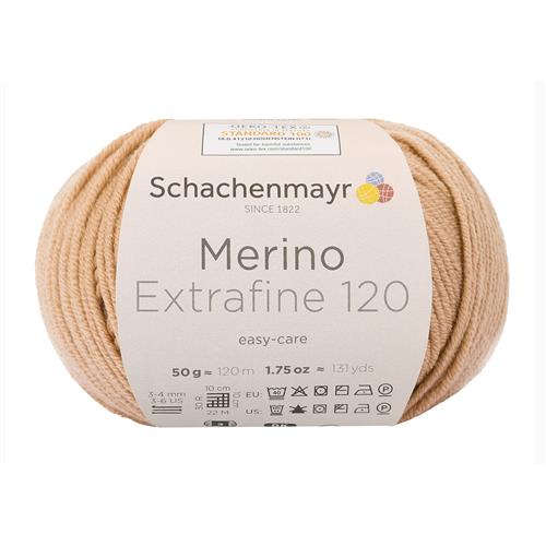 Schachenmayr Merino Extrafine brei- en haakgaren 120 meter / 50 gram - Kleur 105