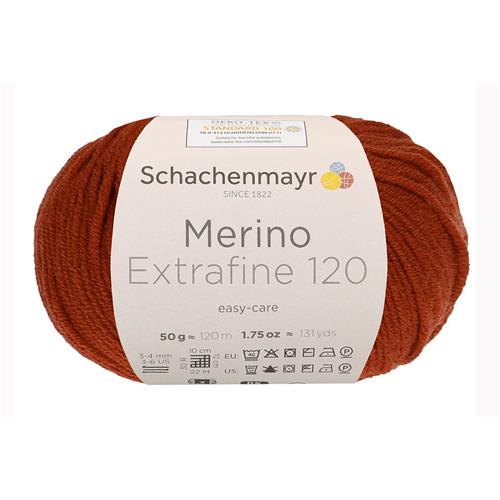 Schachenmayr Merino Extrafine brei- en haakgaren 120 meter / 50 gram - Kleur 115