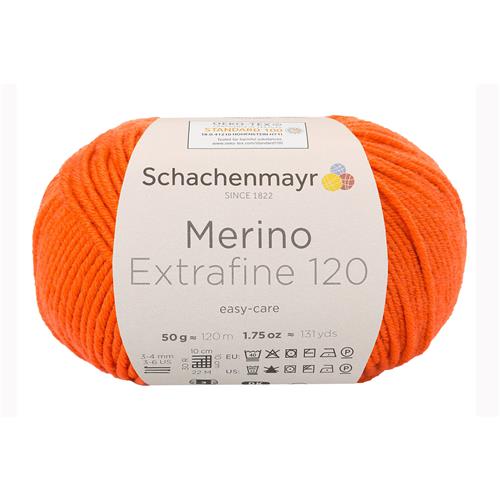 Schachenmayr Merino Extrafine brei- en haakgaren 120 meter / 50 gram - Kleur 125