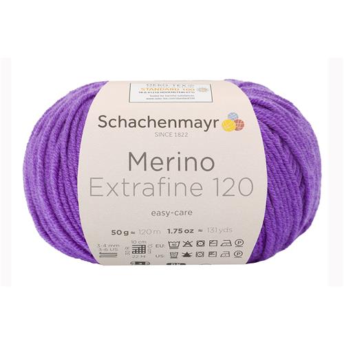 Schachenmayr Merino Extrafine brei- en haakgaren 120 meter / 50 gram - Kleur 147