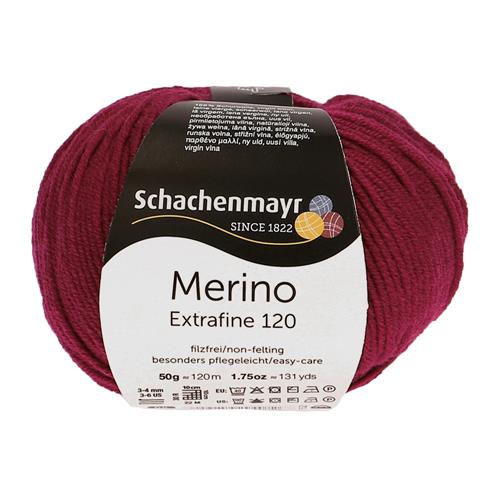 Schachenmayr Merino Extrafine brei- en haakgaren 120 meter / 50 gram - Kleur 10132