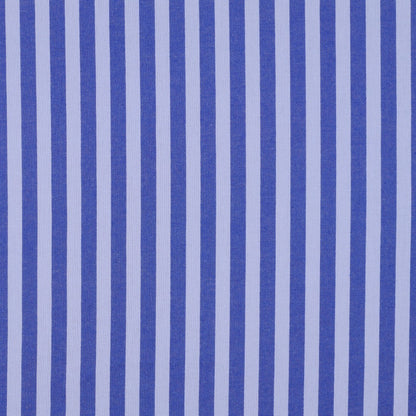 COTTON YARN DYED STRIPES BLUE