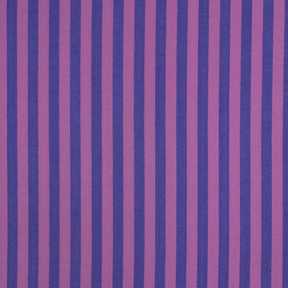 COTTON YARN DYED STRIPES PURPLE