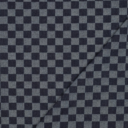 DENIM JACQUARD CHECKS - JEANS