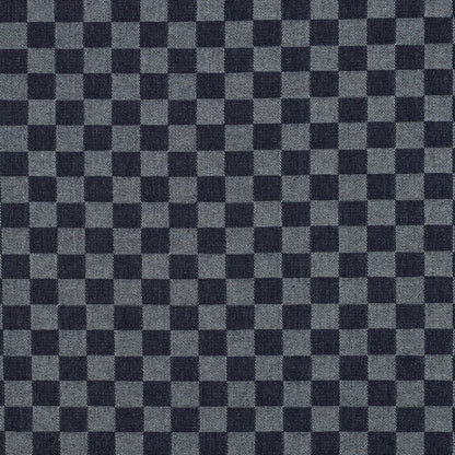 DENIM JACQUARD CHECKS - JEANS