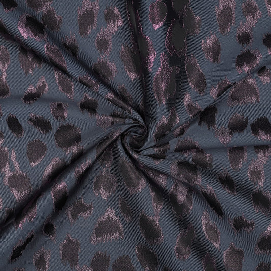 JACQUARD ANIMAL SKIN GREY