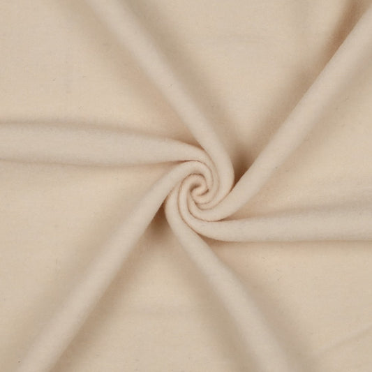 MERINO WOOL FLEECE ECRU