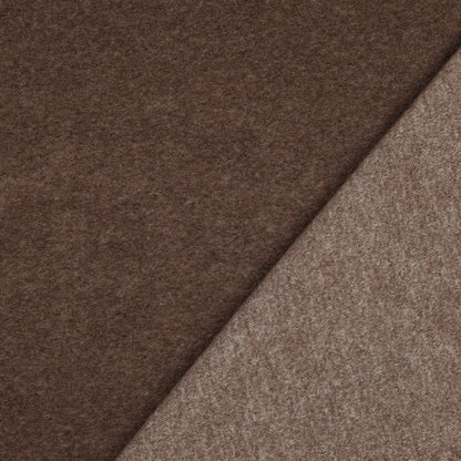MERINO WOOL FLEECE BROWN