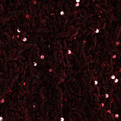 SEQUINS VELVET - BORDEAUX