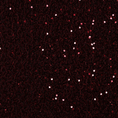 SEQUINS VELVET - BORDEAUX