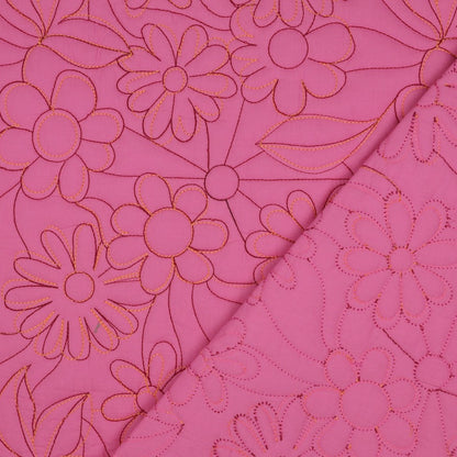 COTTON STEPPED FLOWERS