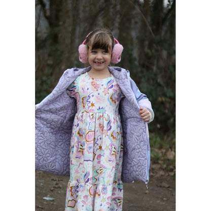 COTTON STEPPED FLOWERS