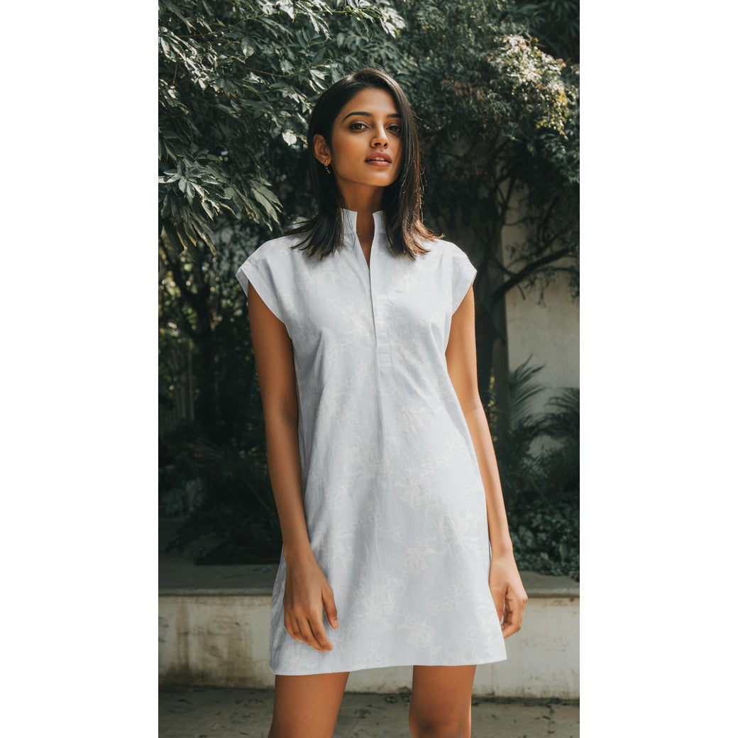 COTTON VOILE EMBROIDERY FLOWERS