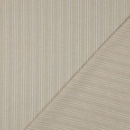 LINEN VISCOSE LUREX STRIPES