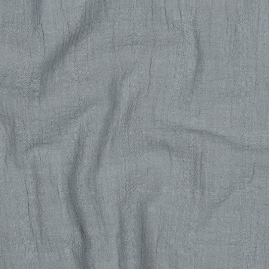 DOUBLE GAUZE SLUB BLUE
