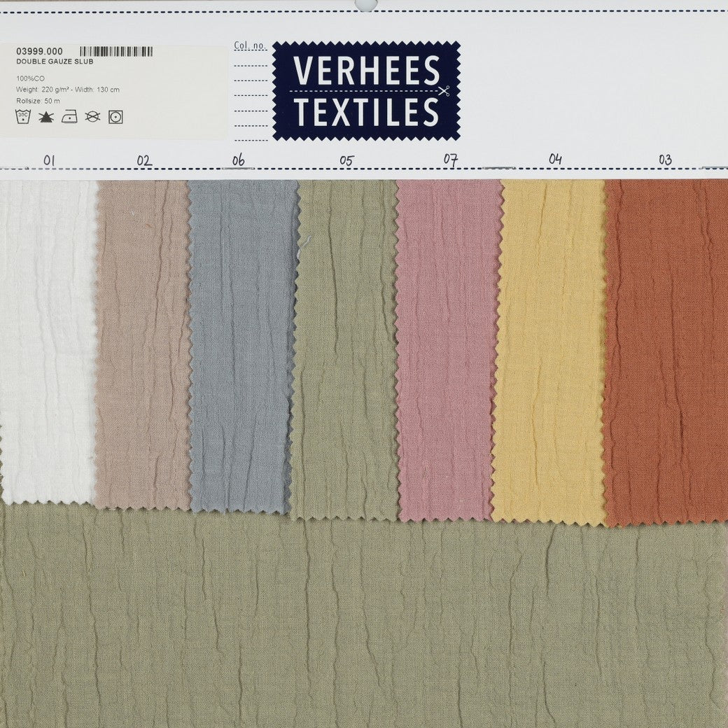 DOUBLE GAUZE SLUB NATURAL